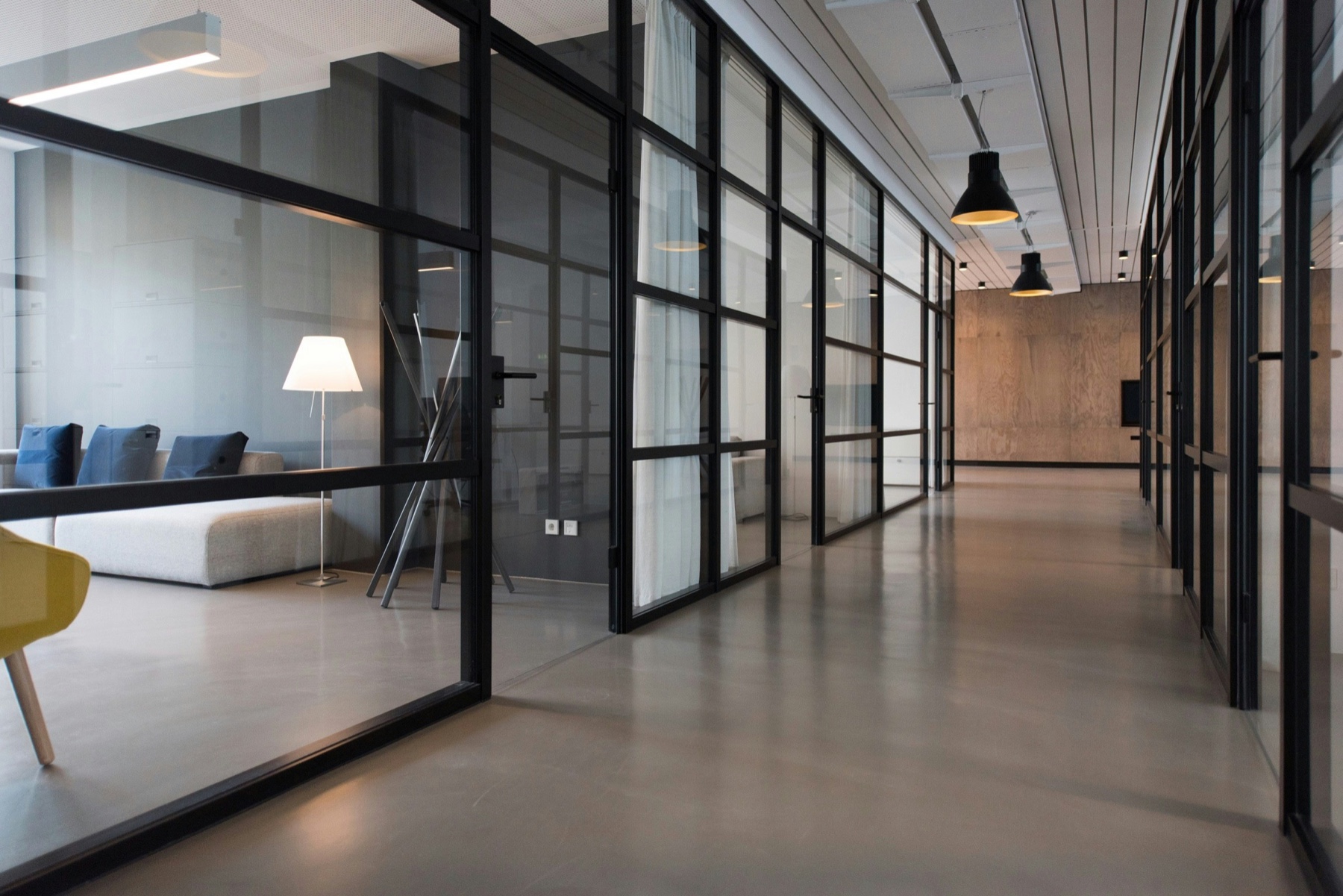 Technology-enabled modern office